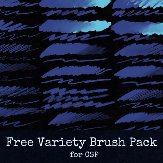 Variety Brush Pack for Clip Studio Paint — Clip Studio Paint brush