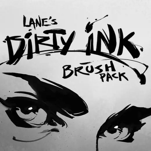 The Dirty Ink Brush Pack — Photoshop brush