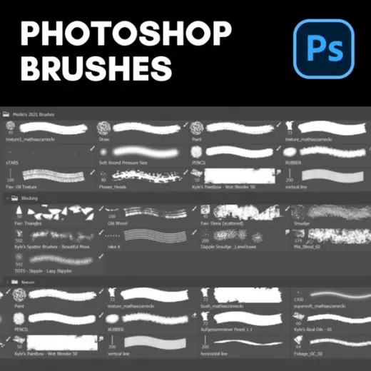 FREE Photoshop Brushes - Creative, Texture + Utility Perspective Grids — Photoshop brush