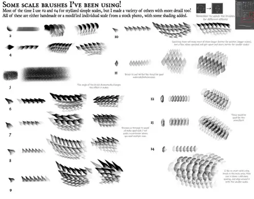 free scale brushes! (abr, photoshop) — Photoshop brush