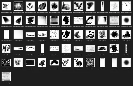 Wootha’s Brush Tips — Photoshop & Krita brush