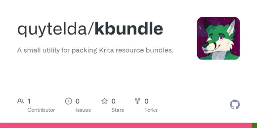 kbundle — Krita brush