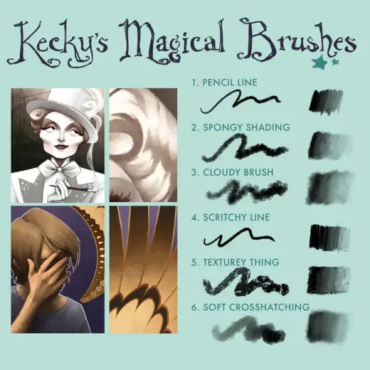 Kecky's Magical Brushes — Photoshop brush