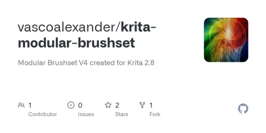 krita modular brushset — Procreate & Krita brush