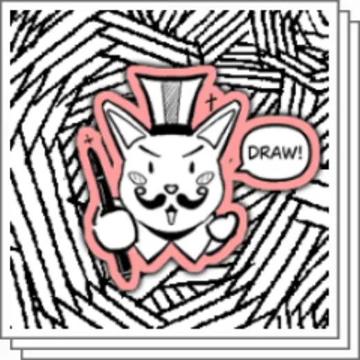 Hand-drawn hatching snake pattern — Clip Studio Paint brush