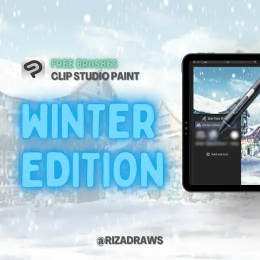 Winter Brush Pack 2024 — Clip Studio Paint brush