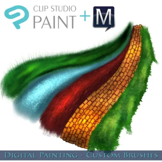Clip Studio Paint - Manga Studio 5 - Digital Painting Brush Pack - RAM — Clip Studio Paint brush