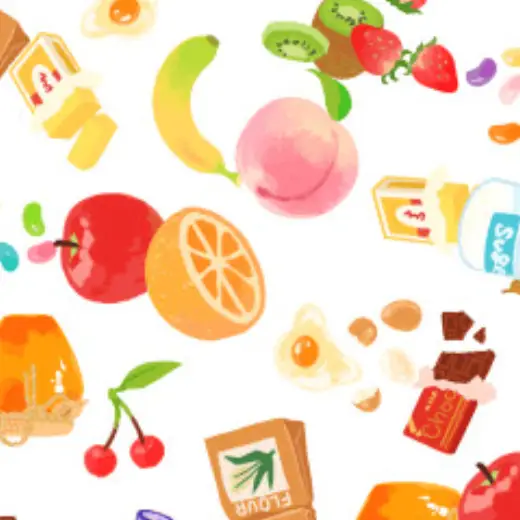 Ingredients brush for sweets — Clip Studio Paint brush