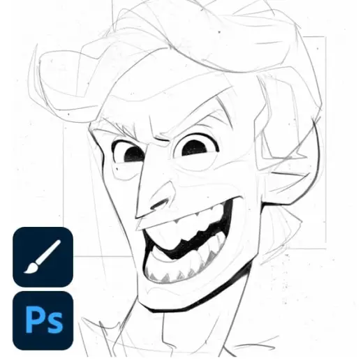 Long skinny line PS Brush — Photoshop brush