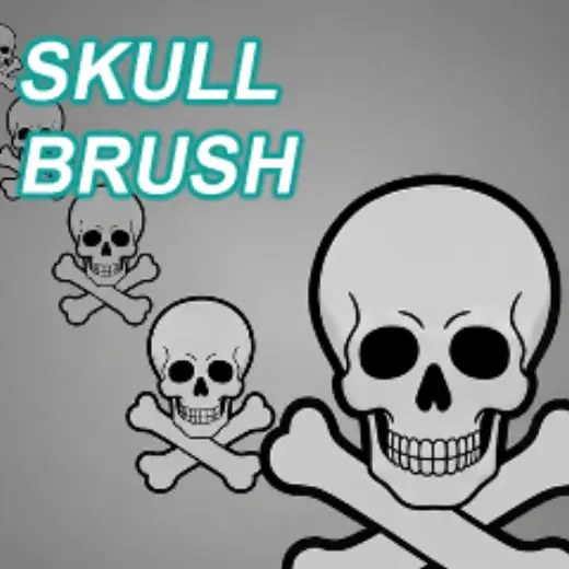 DH - Skull — Clip Studio Paint brush