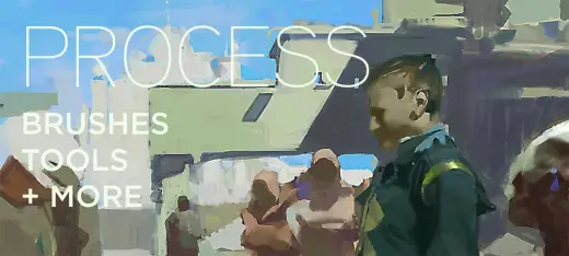 The Search Process + Brushes — Photoshop brush
