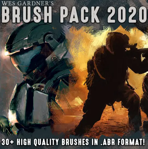 Wes Gardner's Brush Pack 2020 — Procreate & Photoshop brush