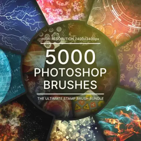Ultimate Design Arsenal: 5000 Photoshop Brushes Bundle — Photoshop brush