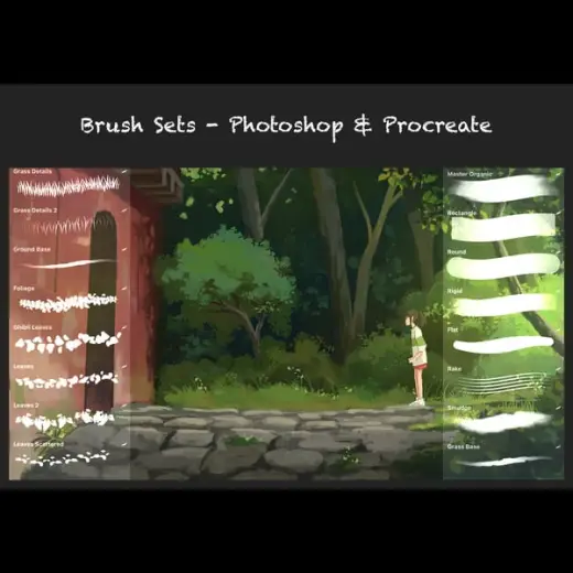 Derek's Anime Brush Set — Photoshop brush