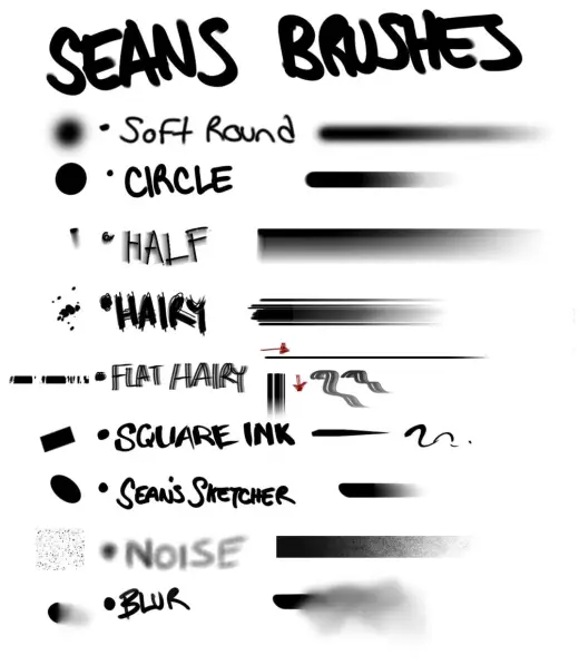 Sean's Brushes — Photoshop brush