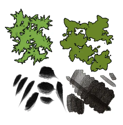 Custom Brush Pack 1 — Clip Studio Paint brush