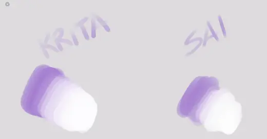 Water Color Brush SAI — Krita brush