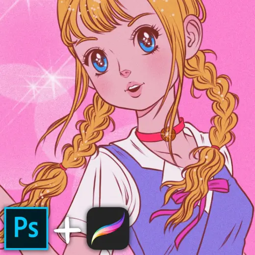Vintage Cartoon Brush Set for Photoshop and Procreate — Procreate & Photoshop brush