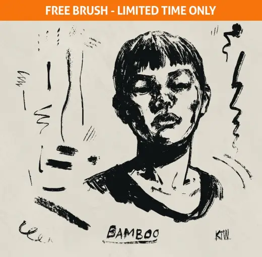 Kyle's Bamboo Stick Brush for Photoshop — Photoshop brush