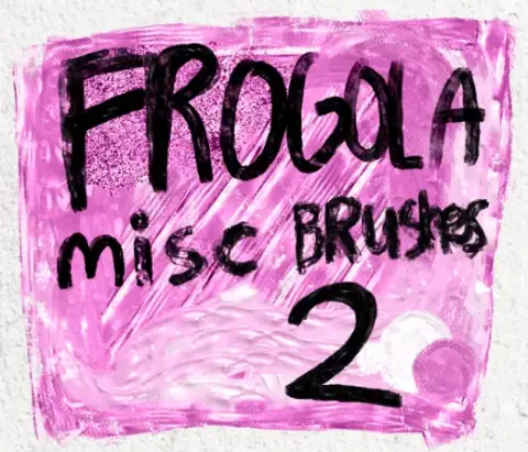 Frog's Krita Brushpack 2 — Krita brush