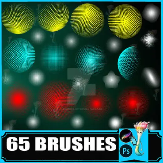 65 Pixel Noise: PS and Procreate brushes — Procreate & Photoshop brush