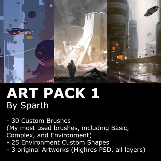 Art Pack 1 - Brushes and shapes for Photoshop — Photoshop brush