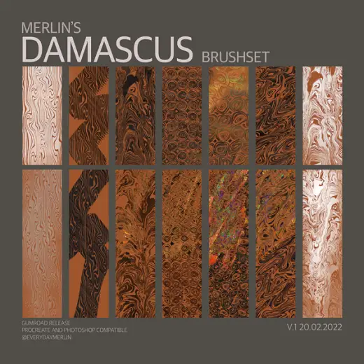 Damascus Brushes — Photoshop brush