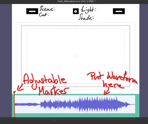 Simplified Krita Animation Template with soundbar — Krita brush