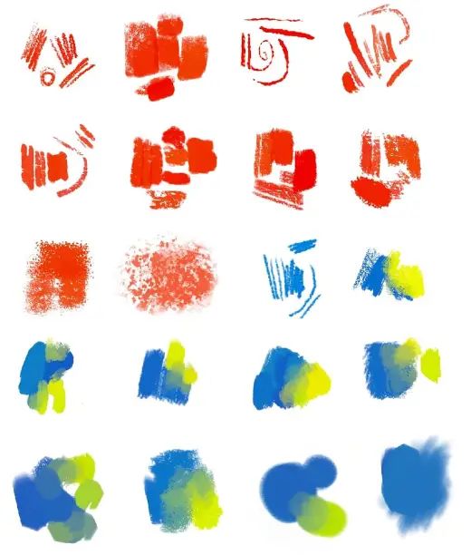 JP Wet & Dry Brushes — Krita brush