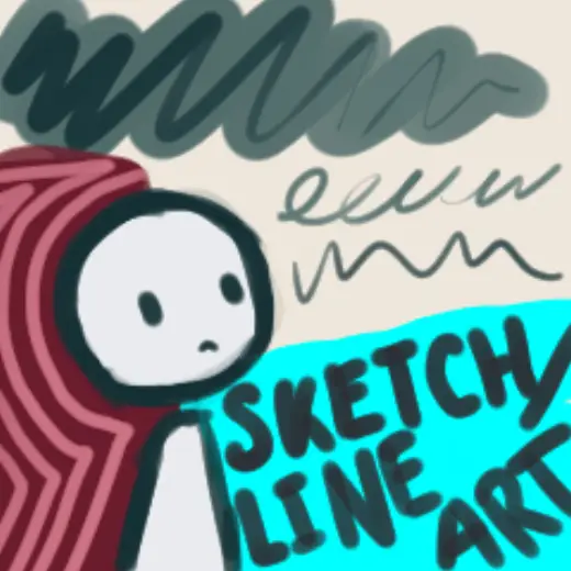 Sketch/line art — Clip Studio Paint brush