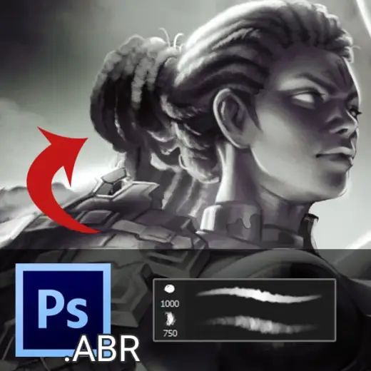[Brush] Dreadlocks — Photoshop brush