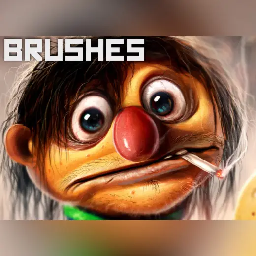 173 Free Brushes — Procreate, Photoshop & Krita brush