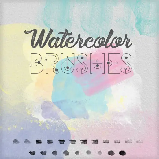 21 Free Watercolor Brushes — Procreate, Photoshop & Krita brush