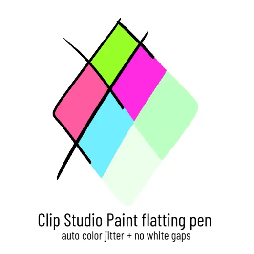 Clip Studio Paint flatting brush — Clip Studio Paint brush