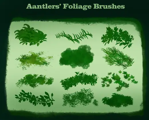 Foliage Brushes — Photoshop brush