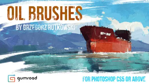 Oil Brushes — Photoshop brush