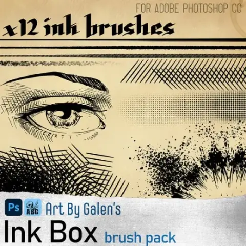 Ink Box - Brush Pack — Photoshop brush