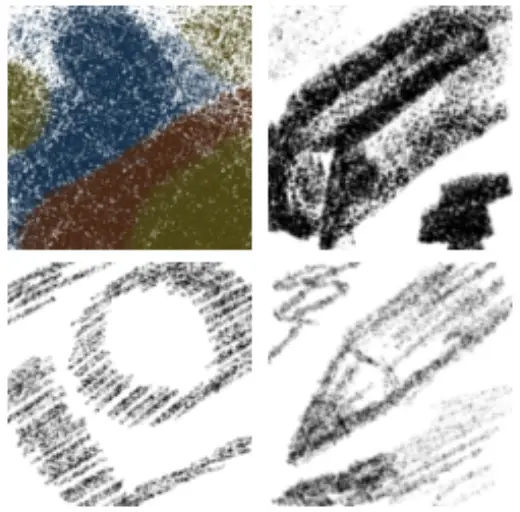 Pencils and charcoals brushes for Krita — Krita brush