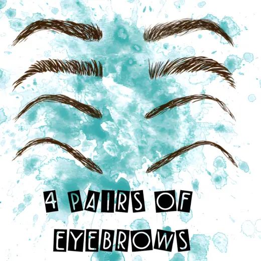 Eyebrow Brushes — Procreate, Photoshop & Krita brush