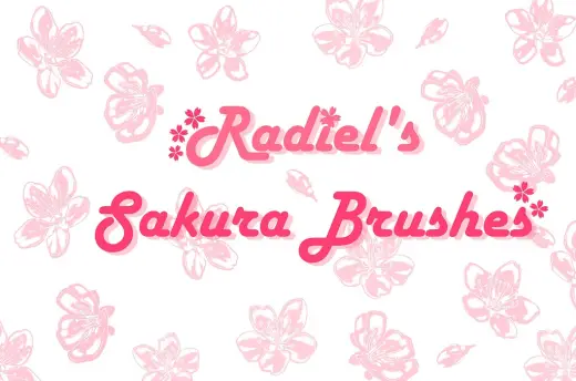 Cherry blossom brushes — Krita brush