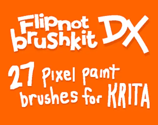 FlipNot Brushkit Deluxe! for Krita — Krita brush