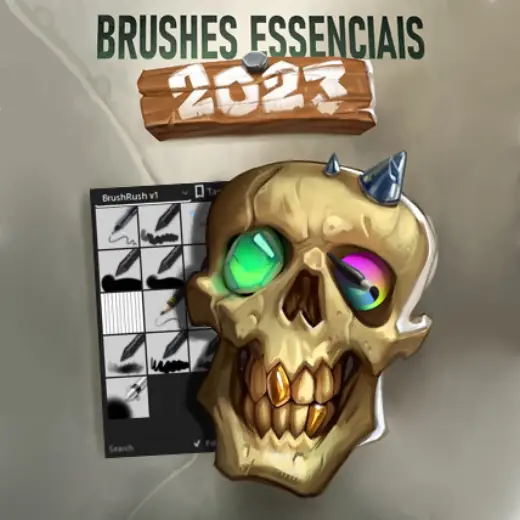 Brushes inspired by BRUSH RUSH — Krita brush