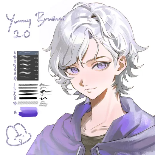My brush set 2.0 CSP — Clip Studio Paint brush