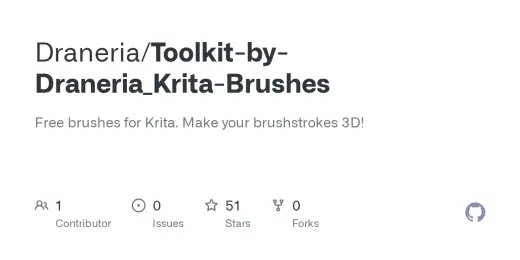 Toolkit by Draneria Krita Brushes — Krita brush