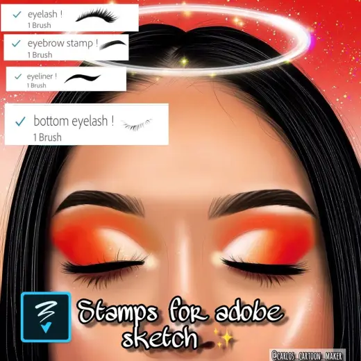 Stamps for adobe sketch! — Photoshop brush