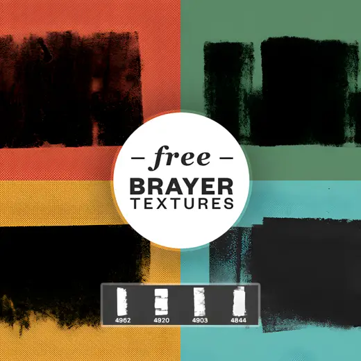 Free Brayer Textures Brushes — Procreate, Photoshop & Krita brush