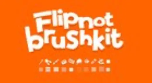 Free FlipNote-Studio-like binary/pixel brush kit for Krita — Krita brush
