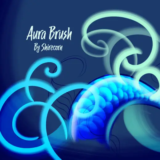 Shirecorn PS Aura Brush — Photoshop brush
