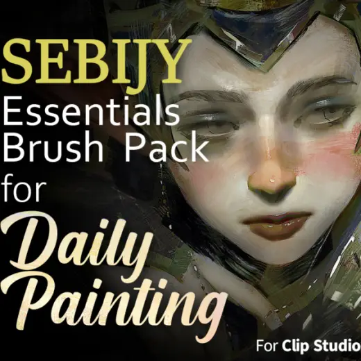Sebijy - "Go-to Brush Pack" (Clip Studio Paint) — Clip Studio Paint brush