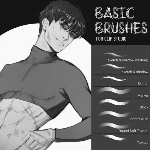 Brushes for Clip Studio Paint — Clip Studio Paint brush